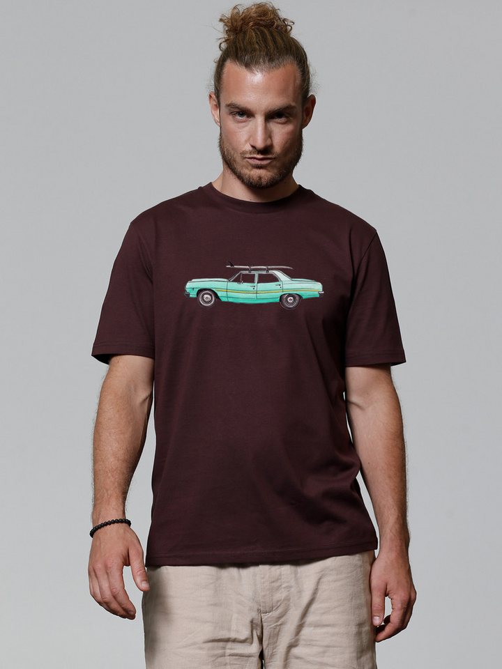 wat? Apparel T-Shirt Surf Car wat? Apparel T-Shirt Surf Car von wat? Apparel