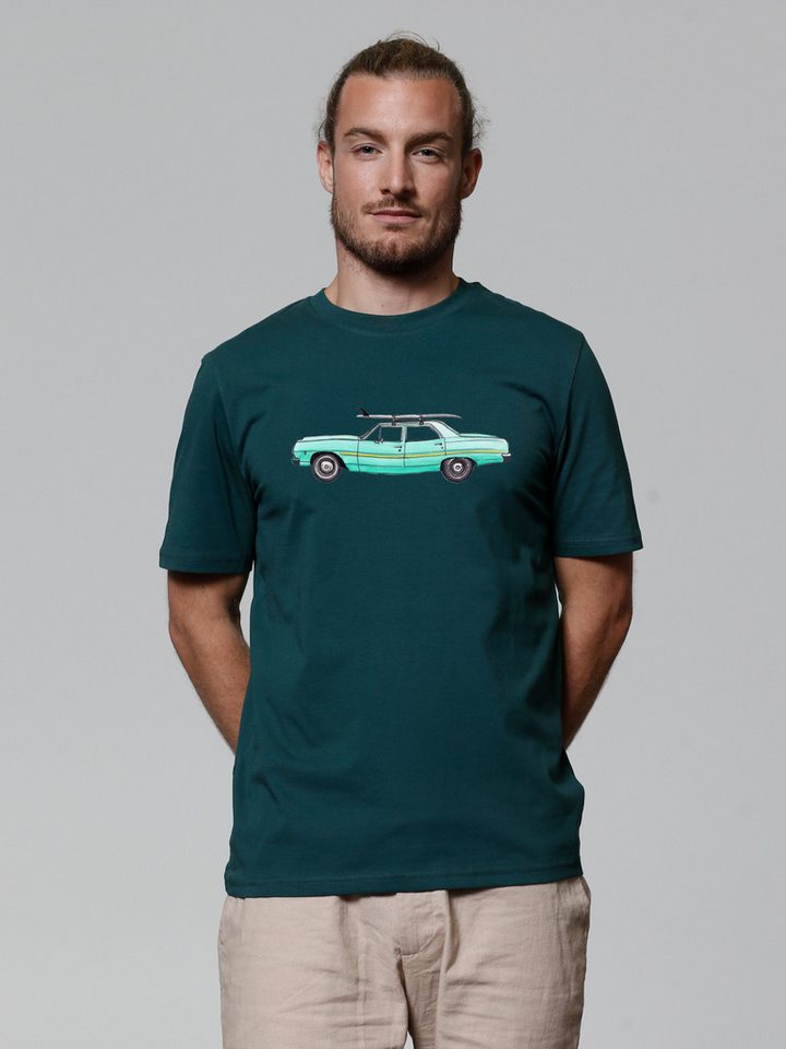 wat? Apparel T-Shirt Surf Car wat? Apparel T-Shirt Surf Car von wat? Apparel
