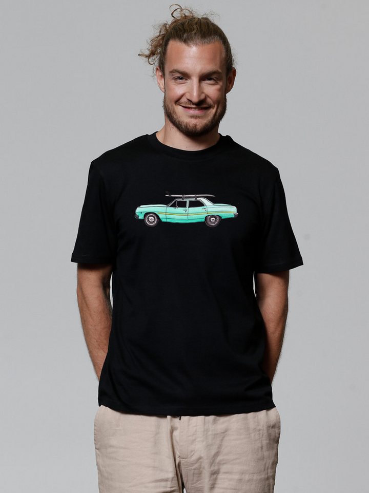 wat? Apparel T-Shirt Surf Car wat? Apparel T-Shirt Surf Car von wat? Apparel
