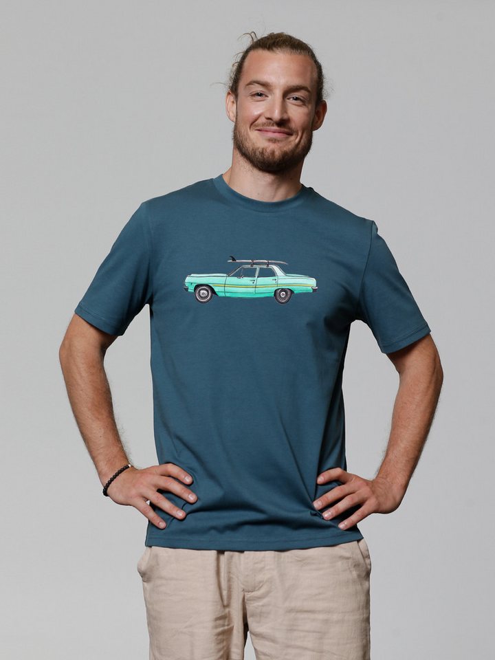wat? Apparel T-Shirt Surf Car wat? Apparel T-Shirt Surf Car von wat? Apparel