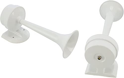 wellenshop Signalhorn Hupe Boot akustisch 12 Volt 100dB Weiß Schiffsfahrt Warnsignal wellenshop Signalhorn Hupe Boot akustisch 12 Volt 100dB Weiß Schiffsfahrt Warnsignal von wellenshop