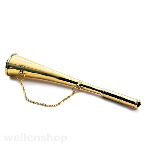 wellenshop Signalhorn Mundnebelhorn Messing wellenshop Signalhorn Mundnebelhorn Messing von wellenshop