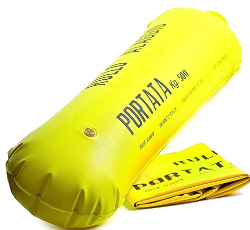 wellenshop Sliprolle Bootsrolle für Boote bis 500kg Farbe: Gelb oder Orange (Farbe Nicht wählbar) von wellenshop