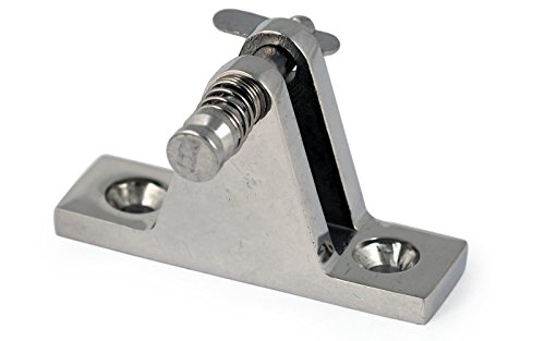 Verdeckbeschlag gerade 90°. Basis mit Gabel und Federspanner Halterung Befestigung Bimini Sonnenverdeck Bootsverdeck Persenning Verdeckbeschlag gerade 90°. Basis mit Gabel und Federspanner Halterung Befestigung Bimini Sonnenverdeck Bootsverdeck Persenning von wellenshop