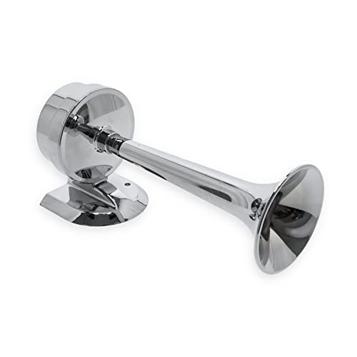 wellenshop 12 Volt Signalhorn 100dB verchromt Hupe Fanfare Horn Bootshupe sehr laut wellenshop 12 Volt Signalhorn 100dB verchromt Hupe Fanfare Horn Bootshupe sehr laut von wellenshop