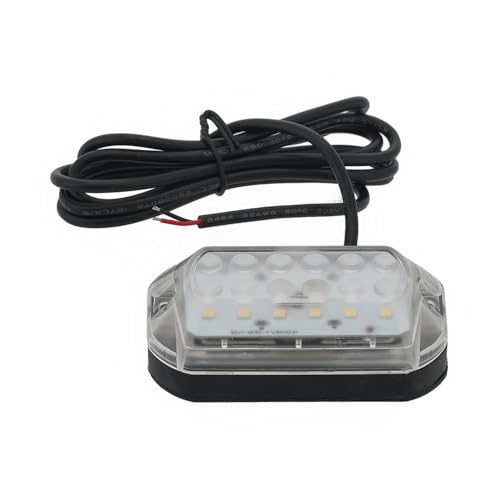 wellenshop 12 Volt Unterwasserlicht weiß, wasserdichte Beleuchtung für Außen, für Boote, Teiche, Pool & Camper wellenshop 12 Volt Unterwasserlicht weiß, wasserdichte Beleuchtung für Außen, für Boote, Teiche, Pool & Camper von wellenshop