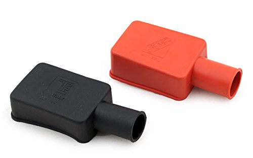 wellenshop Batteriepolabdeckung aus Gummi rot und schwarz, Abdeckung Batterieklemmen Minus Plus Pol wellenshop Batteriepolabdeckung aus Gummi rot und schwarz, Abdeckung Batterieklemmen Minus Plus Pol von wellenshop