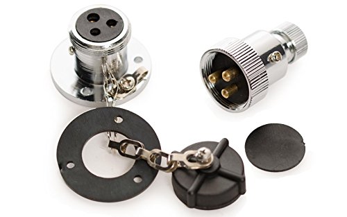 wellenshop Borddurchlass Borddurchführung Steckverbindung 3-polig 10 Ampere wellenshop Borddurchlass Borddurchführung Steckverbindung 3-polig 10 Ampere von wellenshop