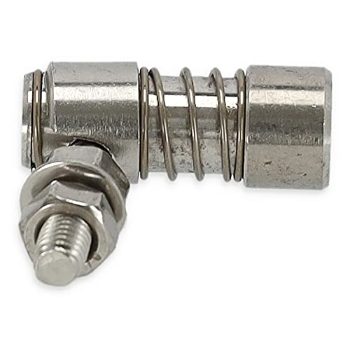 wellenshop Gaszug Schaltzug Schaltseil Anschluss Adapter Endstück für Schaltbox & Außenborder Fernbedienung Boot Edelstahl wellenshop Gaszug Schaltzug Schaltseil Anschluss Adapter Endstück für Schaltbox & Außenborder Fernbedienung Boot Edelstahl von wellenshop