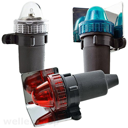 wellenshop Notfall-Navigationslaternen-Set Batteriebetrieb für Boote wellenshop Notfall-Navigationslaternen-Set Batteriebetrieb für Boote von wellenshop