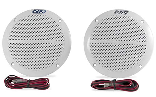 wellenshop Nuova Rade Lautsprecher für Boot 1 Paar 2 Stück 80W oder 100W Einbau Wasserdicht Weiß Boxen Marine Boots-Lautsprecher Größe 100 Watt wellenshop Nuova Rade Lautsprecher für Boot 1 Paar 2 Stück 80W oder 100W Einbau Wasserdicht Weiß Boxen Marine Boots-Lautsprecher Größe 100 Watt von wellenshop