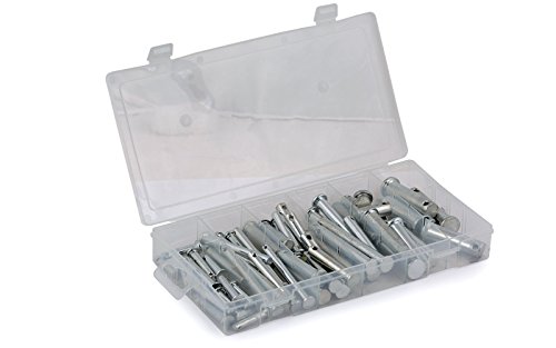 wellenshop Sicherungsbolzen-Set 60-teilig Bolzen Splintloch Sortiment Steckbolzen Splintbolzen Splinte Steckbolzen Sicherungssplint wellenshop Sicherungsbolzen-Set 60-teilig Bolzen Splintloch Sortiment Steckbolzen Splintbolzen Splinte Steckbolzen Sicherungssplint von wellenshop