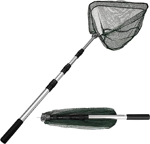 wiipara Kescher Angeln Teleskop Kescher 190cm, Fischernetz Klappbar Kompakt Angel Kescher Teich Karpfenkescher, Outdoor Angelzubehör Angeln Kescher für Kinder Erwachsene wiipara Kescher Angeln Teleskop Kescher 190cm, Fischernetz Klappbar Kompakt Angel Kescher Teich Karpfenkescher, Outdoor Angelzubehör Angeln Kescher für Kinder Erwachsene von wiipara