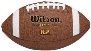 Wilson F1712B K2 Composite Leather Peewee Size Football (6-9 yo) von wilson