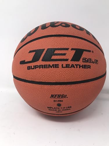 Wilson New JET Supreme Leather Basketball 28.5 Inch Brown von wilson