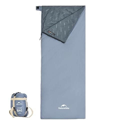 Naturehike Umschlagschlafsack für Erwachsene, tragbarer Schlafsack mit Kompressionssack, leichter, spleißbarer Schlafsack für Outdoor-Camping, Rucksackreisen und Wandern, Nylongewebe, 180 x 75 cm von windhike