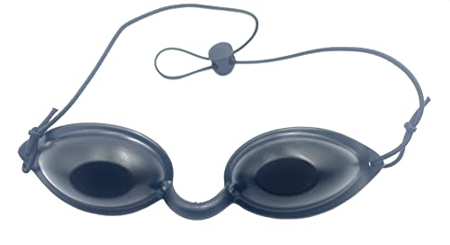 Winwill Laserschutz-Brille, Sicherheitsbrille, IPL (Intensiv gepulstes Licht), für die Schönheitsklinik, schwarz. von winwill