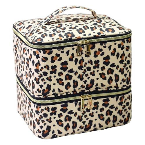 Nagellack-Organizer-Tasche, 2-lagige Nagellack Aufbewahrungstasche Mit Griff, Nageltrockner Etui, Fasst 30 Flaschen, Nagelset-Zubehör-Organizer-Box - 25,5x20x23cm Nagellack-Organizer-Tasche, 2-lagige Nagellack Aufbewahrungstasche Mit Griff, Nageltrockner Etui, Fasst 30 Flaschen, Nagelset-Zubehör-Organizer-Box - 25,5x20x23cm von wiroouia