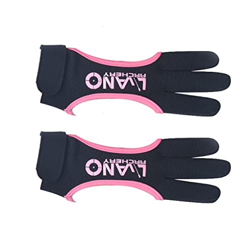 wisoolkic Bogenschießen Fingerschutz Professioneller Verstellbarer dekorativer nützlicher DREI Finger Handschuh Praktische praktische Schießhandschuhe, Rosa, S wisoolkic Bogenschießen Fingerschutz Professioneller Verstellbarer dekorativer nützlicher DREI Finger Handschuh Praktische praktische Schießhandschuhe, Rosa, S von wisoolkic