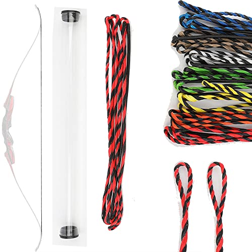 wolfman Flämisch Twist Bogenschießen Recurve Bogensehne 40-67 Zoll 16 Strang Dyneema Ersatz Bogensehne für Traditionellen Bogen Recurvebogen Jagdbogen Langbogen wolfman Flämisch Twist Bogenschießen Recurve Bogensehne 40-67 Zoll 16 Strang Dyneema Ersatz Bogensehne für Traditionellen Bogen Recurvebogen Jagdbogen Langbogen von wolfman