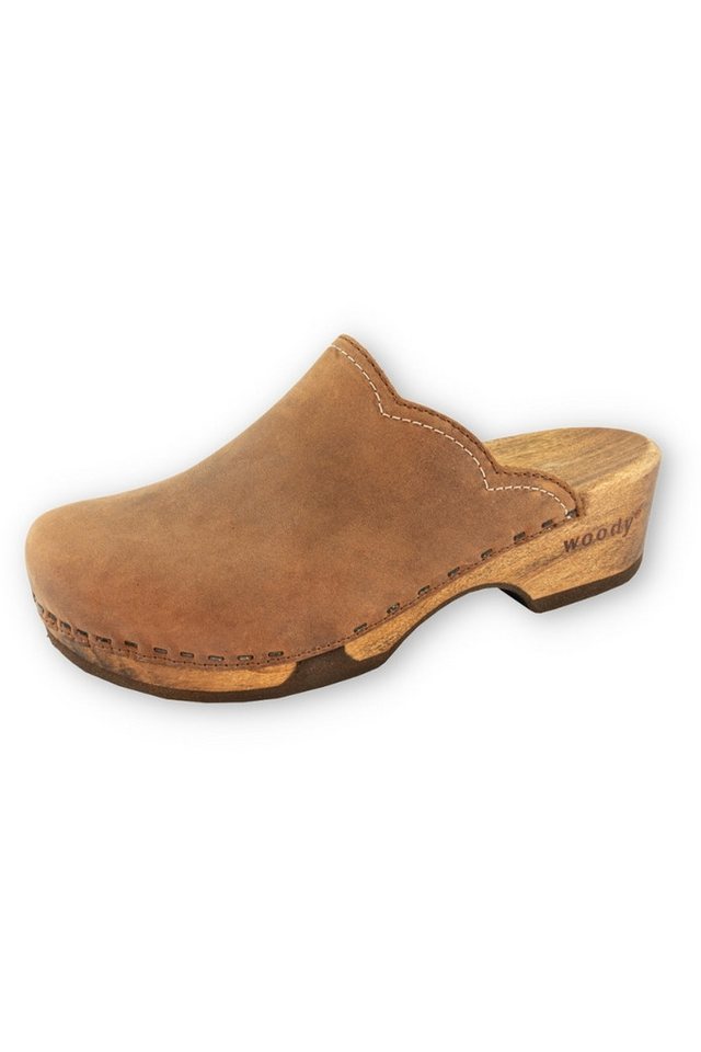 woody GmbH Clogs Damen - EMMA - tabak Sneaker Ballerinas woody GmbH Clogs Damen - EMMA - tabak Sneaker Ballerinas von woody GmbH
