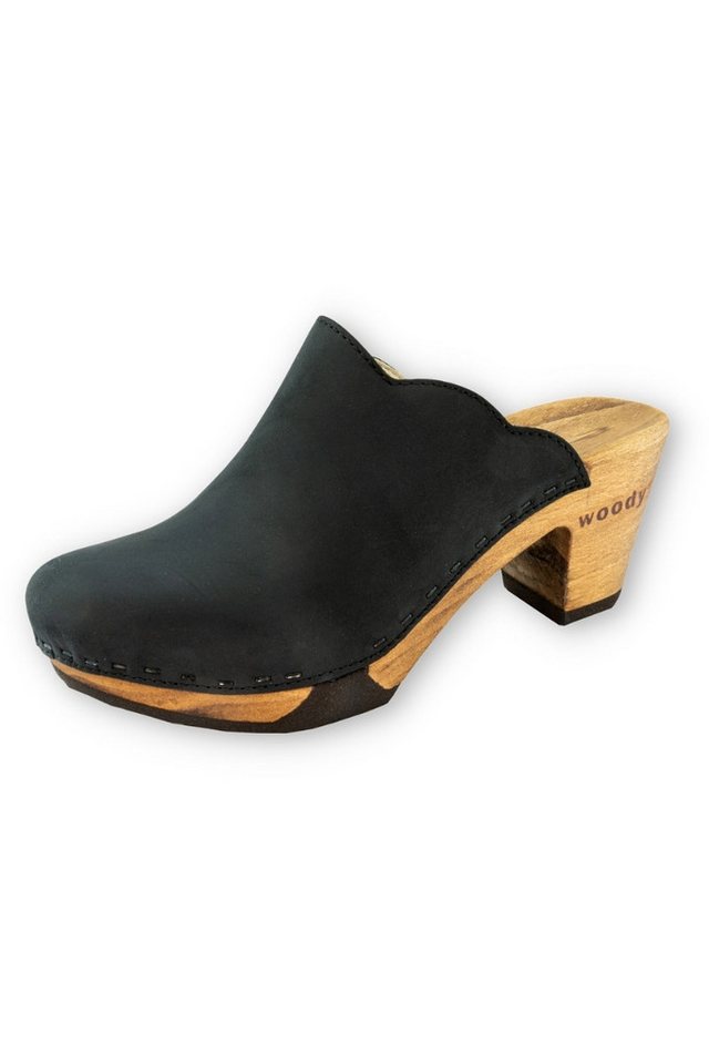 woody GmbH Clogs Damen - NINA - schwarz Sneaker Ballerinas von woody GmbH