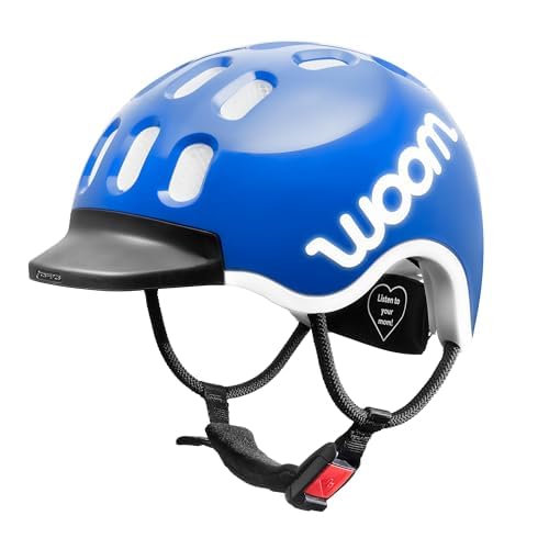 woom Kids Helm, Fahrradhelm für Kinder, mit Visier, für Jungen und Mädchen, 50–53 cm, Größe S, Verstellbar, Aufprallschutz, Blau (Sky Blue) woom Kids Helm, Fahrradhelm für Kinder, mit Visier, für Jungen und Mädchen, 50–53 cm, Größe S, Verstellbar, Aufprallschutz, Blau (Sky Blue) von woom
