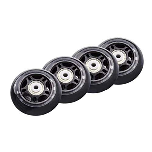 worien 4 StüCke Roll Schuhe Nicht Blinkendes Rad Skate Rad 70X 24Mm Lager Skate ZubehöR rutschfest von worien