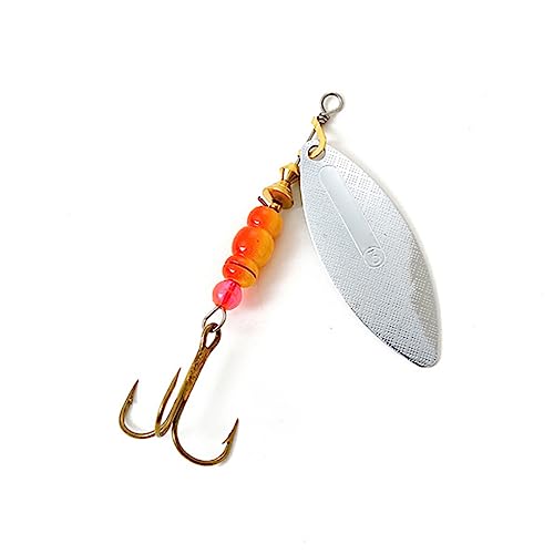wueiooskj Outdoor Fluss Köder Köder Ersatz Fisch Widerhaken Drillinge Glänzende Pailletten Wobbler Angelgeräte Zubehör, Silber, Typ 3 wueiooskj Outdoor Fluss Köder Köder Ersatz Fisch Widerhaken Drillinge Glänzende Pailletten Wobbler Angelgeräte Zubehör, Silber, Typ 3 von wueiooskj