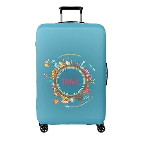 wxlmom Kofferschutzhülle M Grün Waschbar,Suitcase Cover Für Kinder Und Erwachsene,Elastischer Spandex-Koffer-Protector,Koffer-Abdeckungen von wxlmom