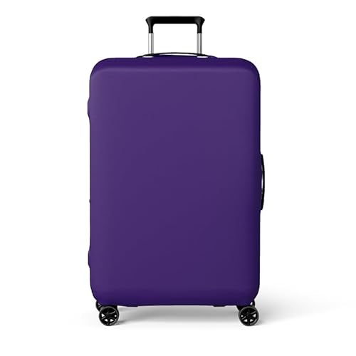 wxlmom Kofferschutzhülle S Lila Waschbar,Suitcase Cover Für Kinder Und Erwachsene,Elastischer Spandex-Koffer-Protector,Koffer-Abdeckungen von wxlmom