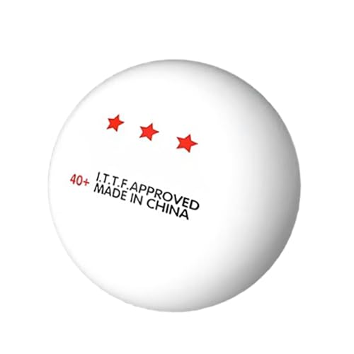 xbiez 10 Stück Tischtennisball Ersatz Pingpong Ball 3-Sterne Standard Tischtennisball Für Innen/Außen Tischtennistisch Professionelle Tischtennisball Trainingsausrüstung xbiez 10 Stück Tischtennisball Ersatz Pingpong Ball 3-Sterne Standard Tischtennisball Für Innen/Außen Tischtennistisch Professionelle Tischtennisball Trainingsausrüstung von xbiez