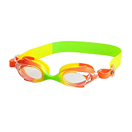 xbiez Kinder-Schwimmbrille, auslaufsicher, praktische Kinderbrille, schnell verstellbarer Riemen, Jungenbrille von xbiez