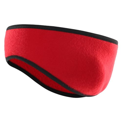 xbiez Weiches und dehnbares Schweißband-Stirnband für den Winter, elastisches Sport-Stirnband für Erwachsene, Laufen, Outdoor-Aktivitäten, Ohrenwärmer von xbiez