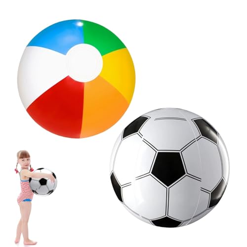 xianshi 2 Stück Wasserball,Wasserball Aufblasbar,Aufblasbarer Ball,für Kinder Pool Spielzeug,Wasser Klein Baby,Wasserbälle Strand Beach Beachball,Fussball Strand Bälle Kleiner,Pool-Spielzeug (30cm) xianshi 2 Stück Wasserball,Wasserball Aufblasbar,Aufblasbarer Ball,für Kinder Pool Spielzeug,Wasser Klein Baby,Wasserbälle Strand Beach Beachball,Fussball Strand Bälle Kleiner,Pool-Spielzeug (30cm) von xianshi