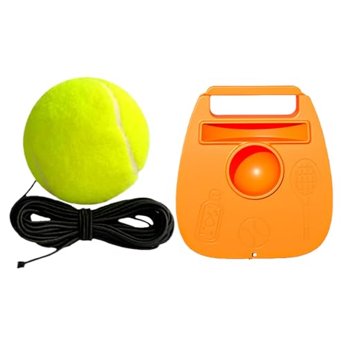 xowwyue Tennis-Rebounder-Trainer,Tennisball-Trainer | Übungstrainingsgerät für Tennis | Leichter Tennistrainer-Rebound-Ball mit Saitenball, tragbares Tennis-Trainingsgerät von xowwyue