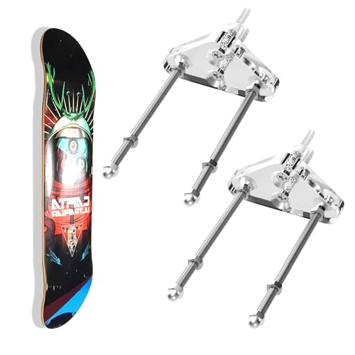 xyuayamz Skateboard Halterung Wand, Longboard Wandaufhängung, Snowboard Wandhalterung, Skateboard Rack für Wohnzimmer Garage Wand Skateboarder Deck Display und Lagerung, Acryl, 2 Stück, Transparent xyuayamz Skateboard Halterung Wand, Longboard Wandaufhängung, Snowboard Wandhalterung, Skateboard Rack für Wohnzimmer Garage Wand Skateboarder Deck Display und Lagerung, Acryl, 2 Stück, Transparent von xyuayamz