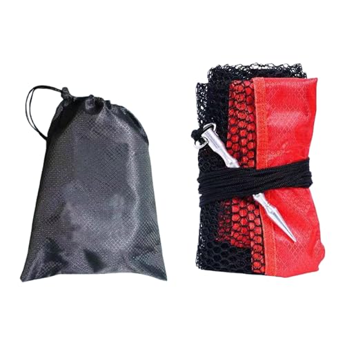 Outdoor Kordelzug Lebendfischnetz Faltbare Fischnetztasche Tragbare Fischnetz Tasche Angelkorb Fischkäfig Langlebig von yabaikekeji