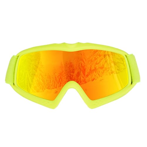 yanwuwa Skibrillen Für Jungen Mädchen Kleinkinder UV Schutz Snowboardbrille Antibeschlag Skibrille Outdoor Schneebrille Snowboardbrille Teenager Große Sicht Skibrille UV von yanwuwa