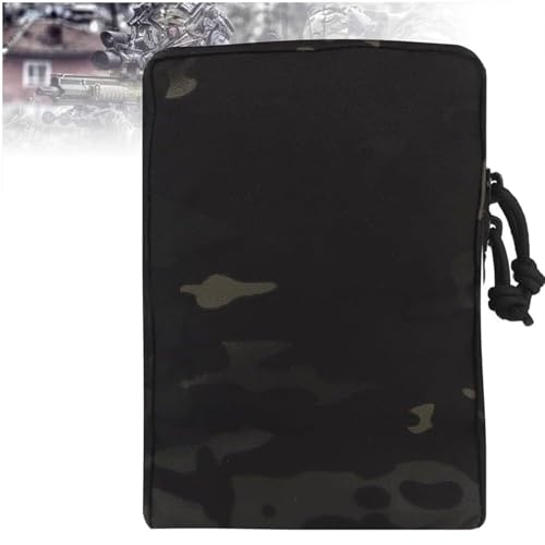 ycahowa EDC Utility-Hüfttasche, Taktische Molle-Tasche, Taschen-Organizer, Werkzeuge, Utility-Hüfttasche, Unverzichtbares Nylonpaket for Feldeinsätze Und Sport, Taktische Molle-Tasche(BKE) von ycahowa