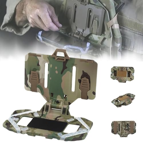 ycahowa Faltbare Handyhalterung Aus Nylon, Taktische MOLLE-Admin-Telefontasche, Universeller Telefonhalter for Airsoft-Paintball-Jagd(CP) von ycahowa