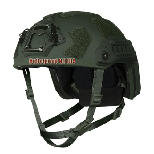 ycahowa PE-Schnellhelm Aus Hochmolekularem Polyethylen, Outdoor-Helm, Helm Der Klasse IIIA(OD,XL(58-62cm)) von ycahowa