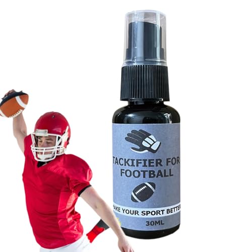 Grip-Spray für Fußball-Fäustlinge – Grip Original Torwarthandschuh-Grip-Spray | 30 ml Handschuh-Griff-Fußballspray, Fußball-Handschuh-Griffverstärkung, Latex-Torwarthandschuhe, klebrige Fußball-Box von ycezw