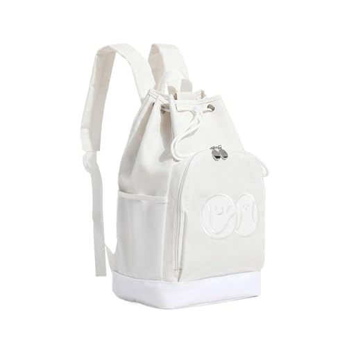ycezw Rucksack mit Badminton-Tasche, große Kapazität, Schläger-Träger für Badmintonschläger, ergonomischer Badminton-Rucksack mit verstellbaren Doppelriemen, Rucksack für 2-3 Schläger ycezw Rucksack mit Badminton-Tasche, große Kapazität, Schläger-Träger für Badmintonschläger, ergonomischer Badminton-Rucksack mit verstellbaren Doppelriemen, Rucksack für 2-3 Schläger von ycezw