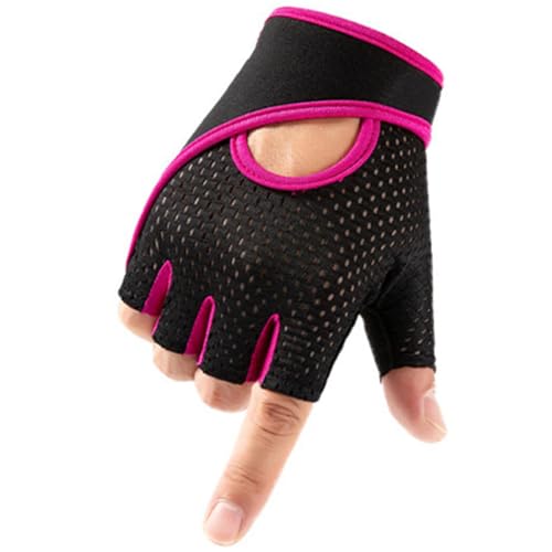 yeeplant Atmungsaktive, verstellbare Unisex-Handschuhe, rutschfest, elastisch, Gewichtheben, Trainingshandschuhe von yeeplant