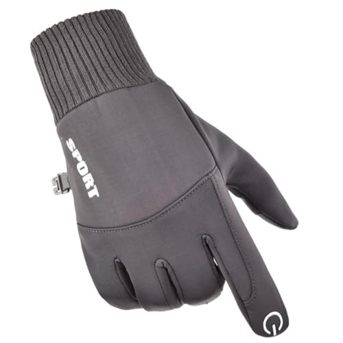 yeeplant Warme Touchscreen-Handschuhe, elastisch, rutschfest, einfach, modisch, Winter, Herren, Laufhandschuhe, weich von yeeplant