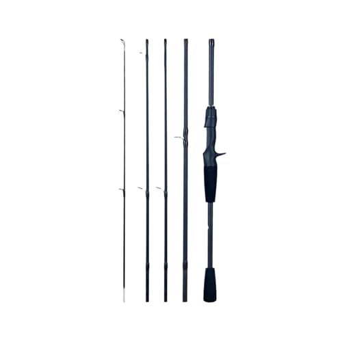 Angelruten Baitcasting Reise Carbon Mini Waren for Angelruten Casting Gewicht 2,28 M 5-30g M Schnelle Ultraleicht Köder Forelle Pole Angelrute Teleskoprute von yixinzi-2024