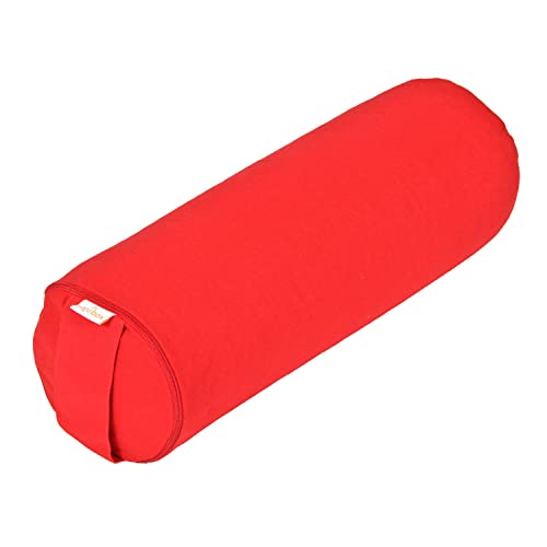 Yogabox Yoga Mini Bolster/Nackenrolle Basic, rot von Yogabox