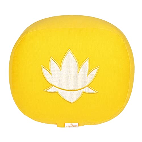 Yogabox Yogakissen oval Lotus Stick Basic, dotter von Yogabox