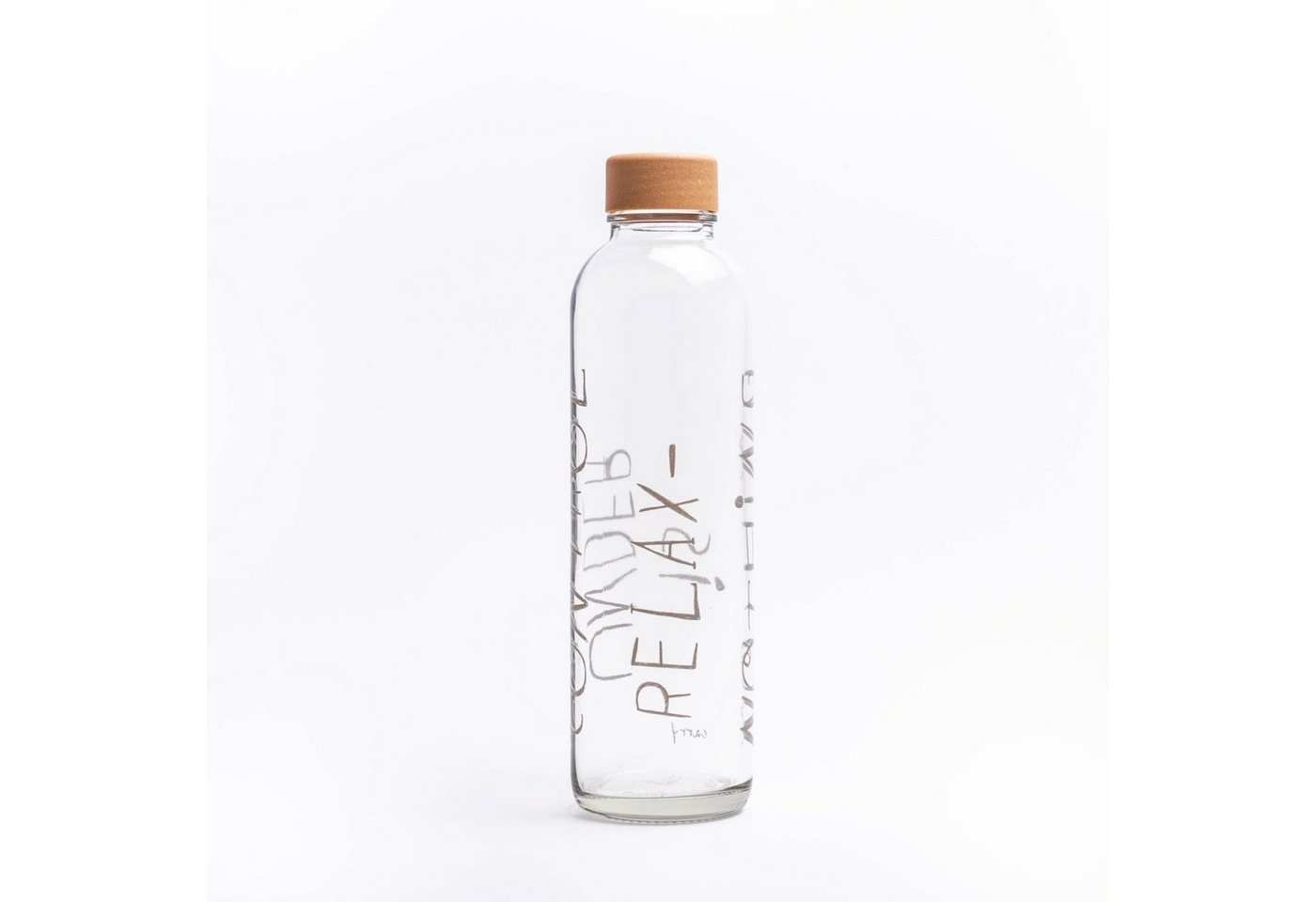 Trinkflasche CARRY 0.7 l RELAX GLAS, Regional produziert von yogabox